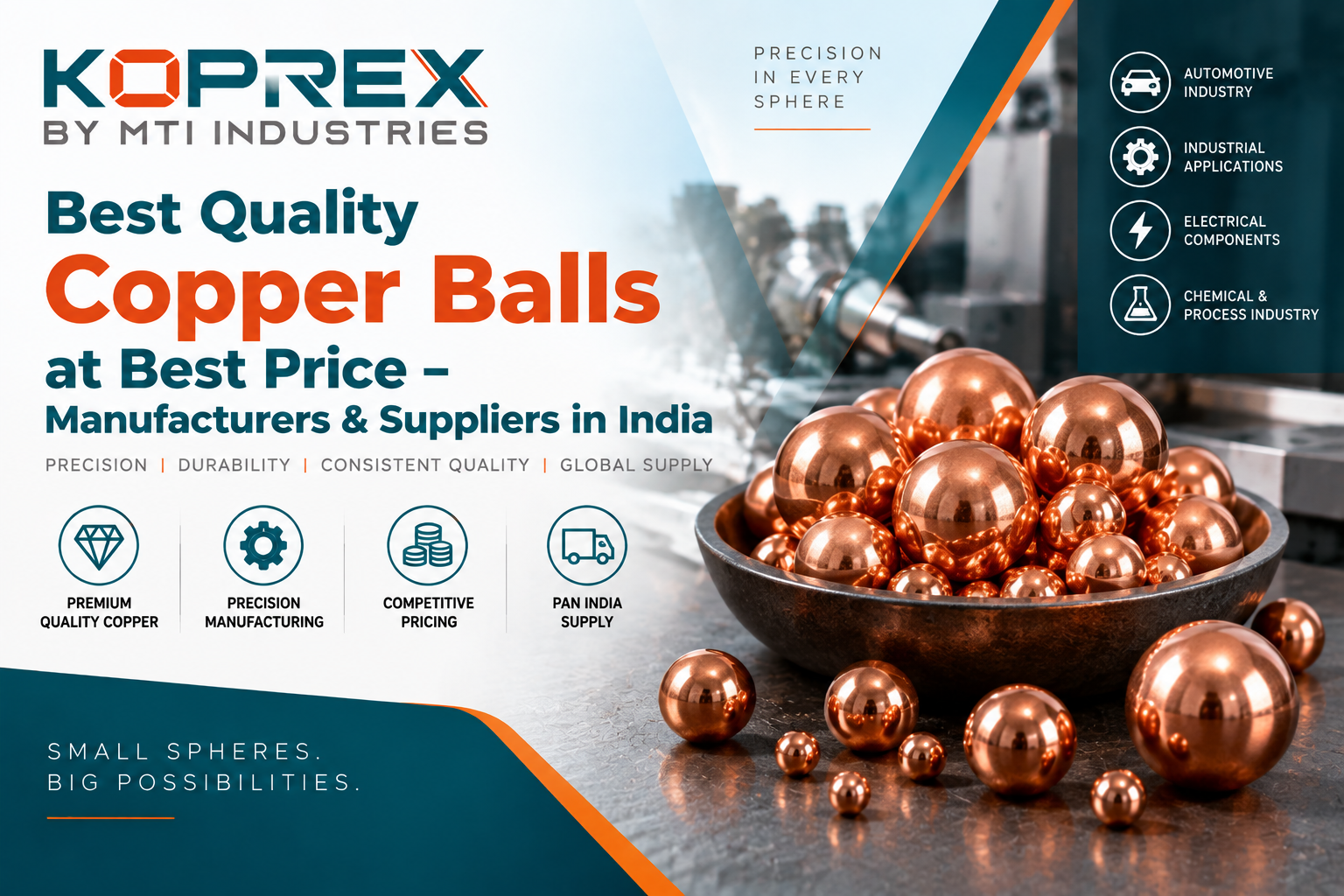 Best Quality Copper Balls at Best Price – Manufacturers & Suppliers in India